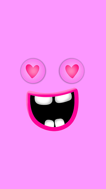 Monster love, pink HD phone wallpaper