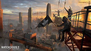 Watch Dogs 2 Concept Art, watch-dogs-2, games, 2016-games, pc-games, xbox-games, ps-games, concept-art HD wallpaper