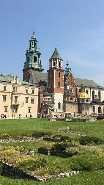 Krakow, Acute architecture, Urban landscape HD phone wallpaper