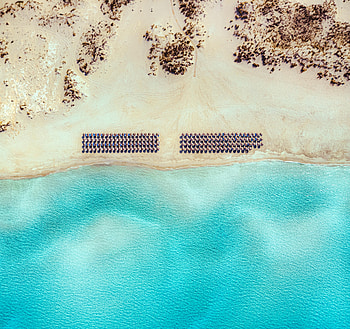 Nature, Sea, Beach, Sand, View From Above, Coast HD wallpaper