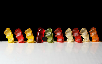 Food, Form, Colors, Color, Difference, Marmalade HD wallpaper