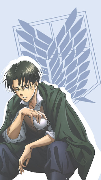 Levi Ackerman, and lockscreen, Shingeki no Kyojin, Anime character HD phone wallpaper