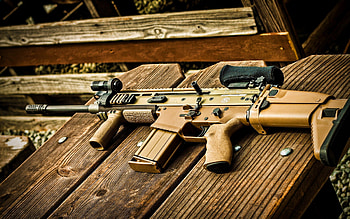 FN SCAR 17s, assault rifle, american rifle, rifled carabiner, modern rifles, Special Operations Forces Combat Assault Rifle, FN SCAR HD wallpaper