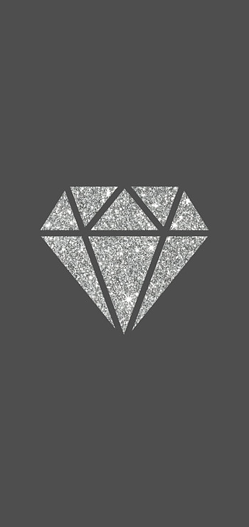 Sparkle diamond, _diamond, art, silver HD phone wallpaper
