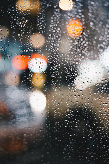 Drops, Lights, Macro, Glare, Blur, Smooth, Glass, Boquet, Bokeh HD phone wallpaper