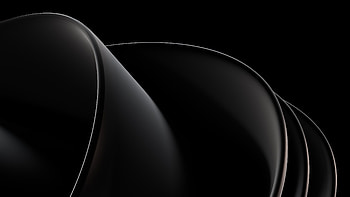 Black Abstract Waves, Abstract, black, abstract black HD wallpaper