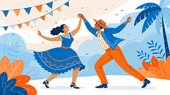 Salsa Celebration: Dance, salsa, dance, celebration, couple, colorful HD wallpaper