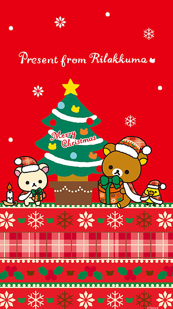 Rilakkuma X'Mas for & Android HD phone wallpaper