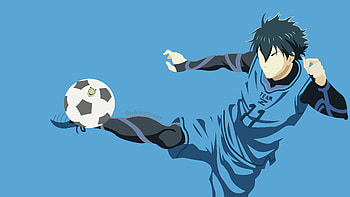 Isagi Yoichi Strikes: Blue Lock Anime, Isagi Yoichi, Anime, Blue lock HD wallpaper