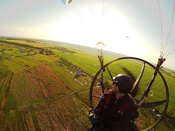 Paramotoring, Experienced paragliders, Fatal accidents HD wallpaper
