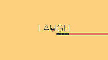 Laugh More, artwork, artist, art, digital-art, ai, quotes HD wallpaper