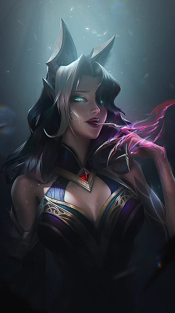 Anime 44, anime_girl, black, demon HD phone wallpaper