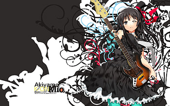 Mio Akiyama, akiyama, anime, mio, k-on HD wallpaper