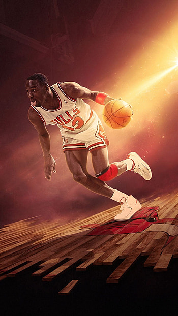 Michael Jordan, Chicago Bulls HD phone wallpaper