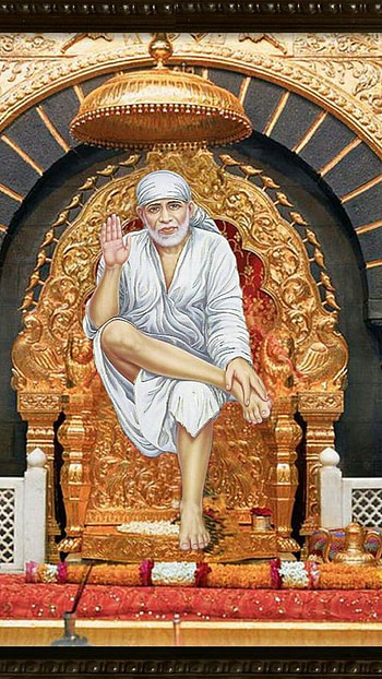Sai Baba Live, Beautiful, Temple Background HD phone wallpaper