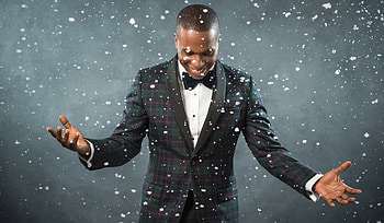 Leslie Odom Jr., Simply Christmas, Holiday music, Festive songs HD wallpaper