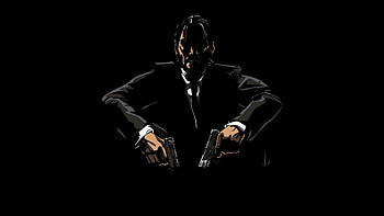 John Wick Baba Yaga Minimal Amoled , Movies , , and Background, Amoled PC HD wallpaper