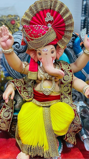 Ganesh , Ganpati Murti, Beautiful, ganesh HD phone wallpaper