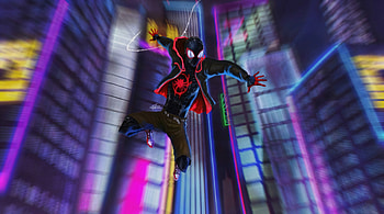 Miles Morales Red And Blue Rebellion, miles-morales, spiderman, superheroes, artwork, art, digital-art, artstation HD wallpaper
