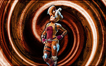 Wooly Warrior, brown grunge background, Fortnite, vortex, Fortnite characters, Wooly Warrior Skin, Fortnite Battle Royale, Wooly Warrior Fortnite HD wallpaper