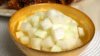 Pickled radish, Chicken mu recipe, Korean cuisine, Maangchi HD wallpaper