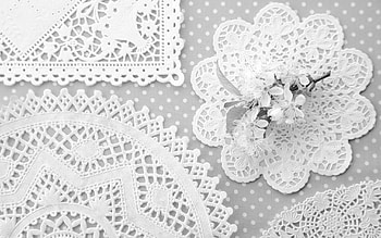 White lace , Graceful motifs, Delicate craftsmanship, Ethereal beauty HD wallpaper