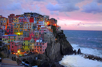 Manarola-Cinque-Terre, colorful, cinque-terre, , manarola, cool HD wallpaper