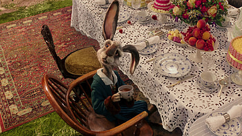 Alice, Looking Glass, Screencaps, Tea party HD wallpaper