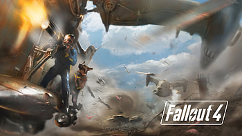 Battle in Fallout 4 jpg HD wallpaper