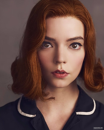 Queen's Gambit cast, Beth Harmon's portrayal, Fanpop , Memorable scene HD phone wallpaper