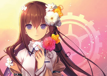 Kurisu Makise, anime, pretty, steins gate, cute, girl HD wallpaper