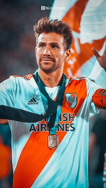 Ponzio retiro, campeon, capitan, riverplate, argentina, river plate, cr7, football, messi, football, leo ponzio HD phone wallpaper
