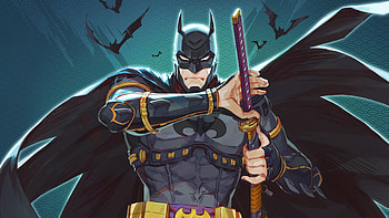 Batman Ninja, batman, superheroes, artwork, digital-art HD wallpaper