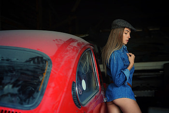 Yulia-Fedoseeva, Model, Yulia, Fedoseeva, hat HD wallpaper