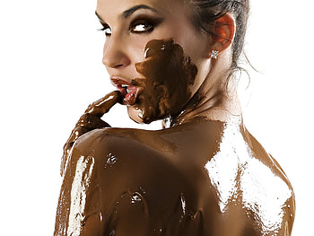 Any Suggestions?, eyes, brown, model, chocolate HD wallpaper