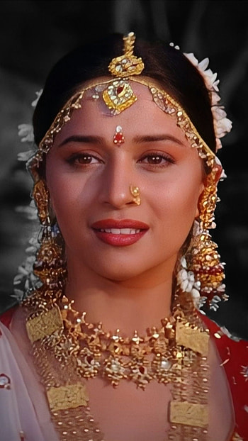 Madhuri Dixit, bollywood actress HD phone wallpaper