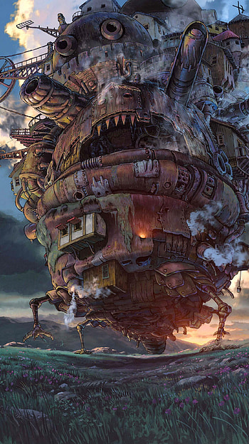 Howl's Moving Castle (2004) HD phone wallpaper