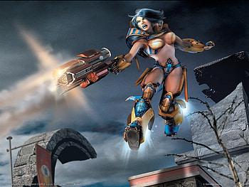 The Liandri Conflict, video game, fantasy, unreal championship, , unreal championship 2 HD wallpaper