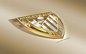 Athletic Bilbao, club, golden, logo, football, emblem HD wallpaper