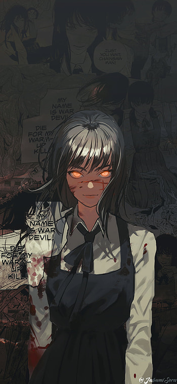 Asa Mitaka Chainsaw Man Vibes – Dark Anime , Asa Mitaka, Anime, Chainsaw Man HD phone wallpaper