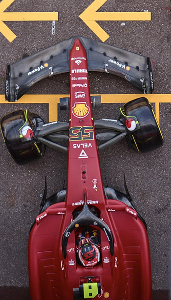 Ferrari Sainz 55, motorsport, automotive_design HD phone wallpaper