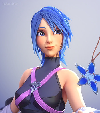Aqua, Kingdom Hearts, Gaming, Fan art collection HD phone wallpaper