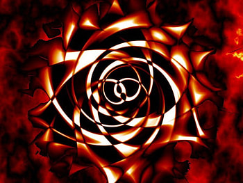 Fire Flower, my best friend made this his first try HD wallpaper