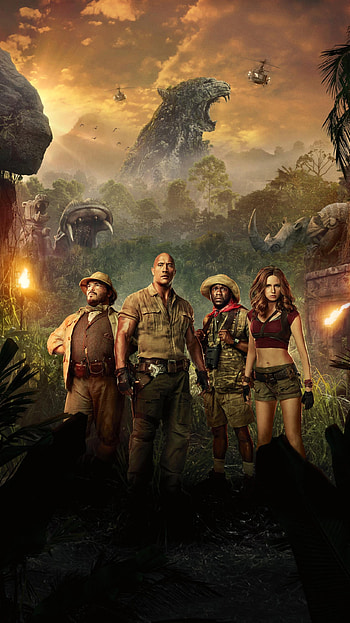 Jumanji: Welcome to the Jungle (2022) movie HD phone wallpaper