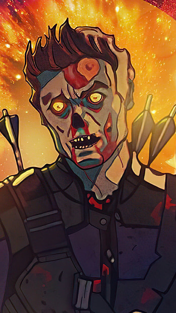 What If... ?, Hawkeye x Zombie, 1W HD phone wallpaper