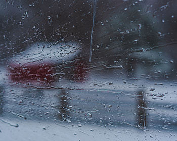 Rain, Drops, Macro, Wet, Glass HD wallpaper