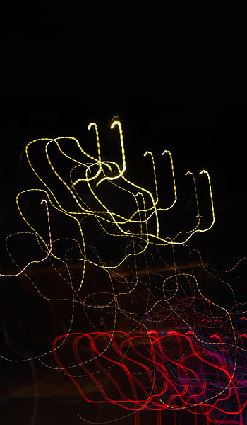 Abstract, Shine, Light, Lines, Long Exposure, Glow HD phone wallpaper