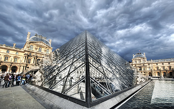 Louvre selection, High-quality museum view, Stunning ry, Captivating art HD wallpaper