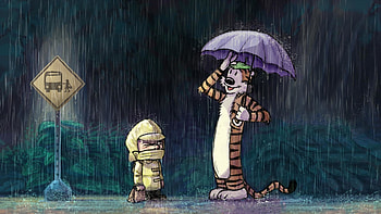 --comics-calvin-and-hobbes HD wallpaper