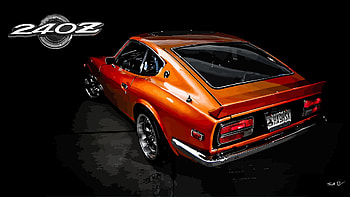 Datsun 240z Background HD wallpaper